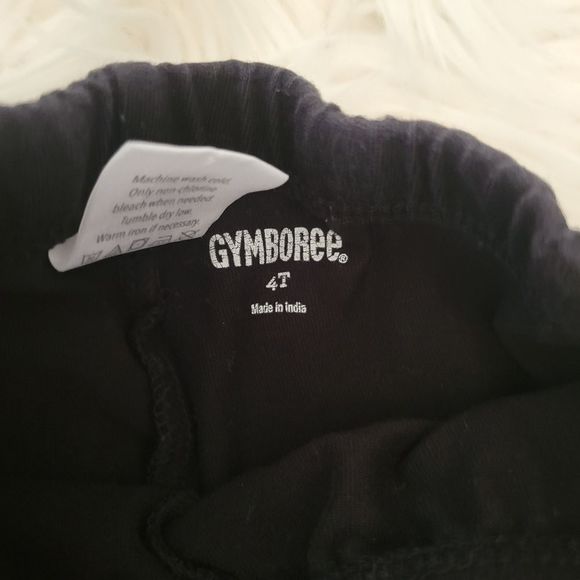 Gymboree black cartwheel shorts 4T - Picture 3 of 3